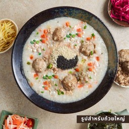 โจ๊กไทย หมูเด้งหมูบะช่อ