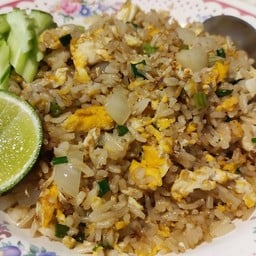 ข้าวผัดไข่ (มังสวิรัติ)