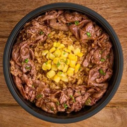 ข้าวผัดเนย เนื้อออสเตรเลียย่างไฟ