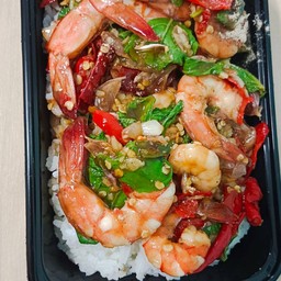 กะเพรากุ้ง