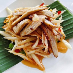 ตำคอหมูย่าง