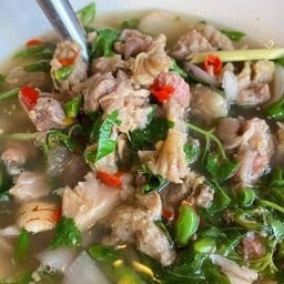 ต้มแซ่บเอ็นแก้วเนื้อ