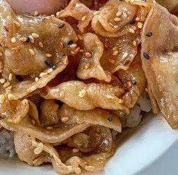 หมูสามชั้น ซอสบาร์บีคิว