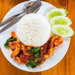 เครื่องแกงราดข้าว