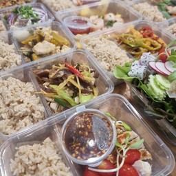 อกไก่ย่าง (น้ำจิ้มแจ่ว 2ช่อง)