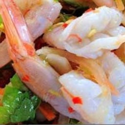 ยำกุ้งสด