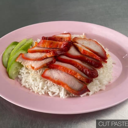 ข้าวหมูแดงล้วน