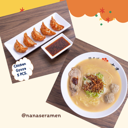 [เซตสุดฮิต] Nanase Soba + FRIED GYOZA 5 pcs.