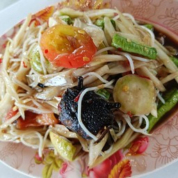 ตำซั่ว ปลาร้า