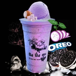 ้เผือกหอมปั่นโอริโอ้&ไอศกรีมเผือกหอม