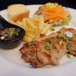 สเต็กไก่อีสาน (สะโพกไก่)