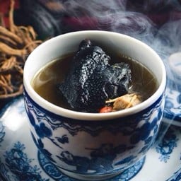 ซุปไก่ดำตุ๋นสมุนไพรจีน