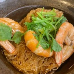 กุ้งอบวุ้นเส้น