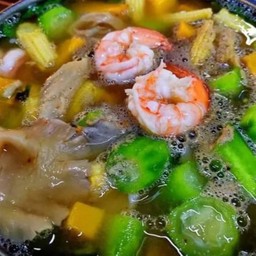 แกงเลียงกุ้งสด