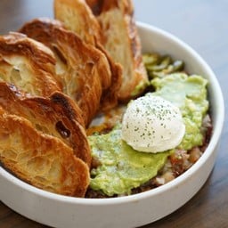 Croissant  Beef Nachos