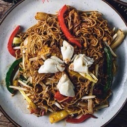 อีหมี่ผัดเนื้อปู M