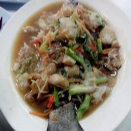 ปลากะพงนึ่งบ๊วย.