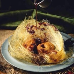 กุ้งทอดสายไหมซอสแดง L