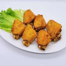 ปีกกลางไก่ทอดเกลือ