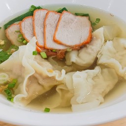 เกี้ยวกุ้ง หมูแดง