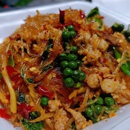 วุ้นเส้นผัดฉ่า (หมู)