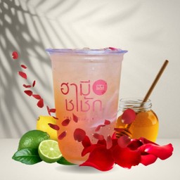 ชากุหลาบน้ำผึ้งมะนาว (Honey Lemon Rose Tea)