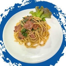 สปาเก็ตตี้ขี้เมาเบคอน