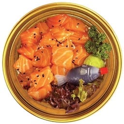 ข้าวม่อนสดคลุกไข่กุ้ง