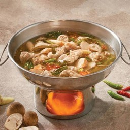 ต้มแซ่บซี่โครงอ่อน(หม้อไฟ).