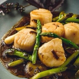 หอยเชลล์ USA ผัดหนำเลี๊ยบ S