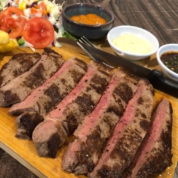 สเต็กเนื้อ เซอร์ลอยใหญ่