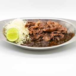 Slice Beef Tongue Curry Rice