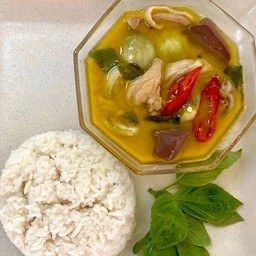 ข้าวเขียวหวานไก่