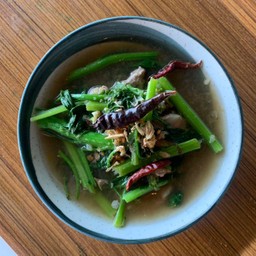 แกงผักกาดจอใส่หมู