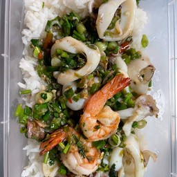 คั่วพริกเกลือ รวมทะเล
