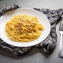 สปาเก็ตตี้ คาโบนาร่า (เบคอน)