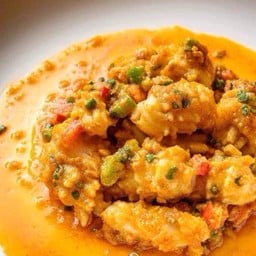 ปลาหมึกผัดไข่เค็ม S