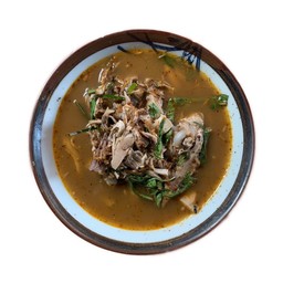 ยำหัวปลีใส่ไก่