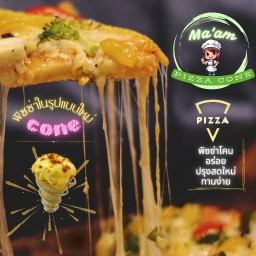 Ma'am Pizza Cone