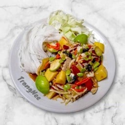 ตรงนี้ [ ส้มตำ ยำ อาหาร เครื่องดื่ม ] Main branch