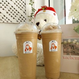 กาแฟเนสนมสดปั่นแก้วใหญ่