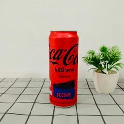 โค้ก ไม่มีน้ำตาล (กระป๋อง)