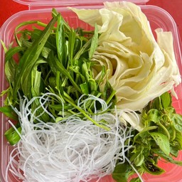 ผัก+เส้น
