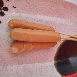 ข้าวไข่เจียว ลูกชิ้นทอด โกเด้ง โฮเด้ง ลูกชิ้นทอด ประตู 1