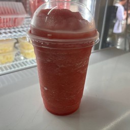 strawberry smoothie, สตอร์เบอร์รี่ปั่น