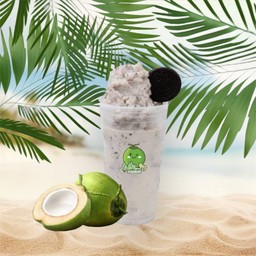 มะพร้าว+โอริโอ้ นมสดปั่น