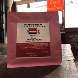 เมล็ดกาแฟคั่วกลาง