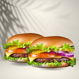 BBQ Double Cheese Burger