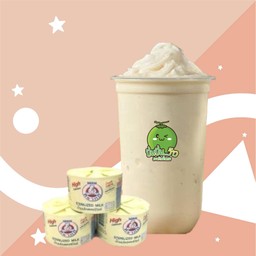 นมหมีปั่น