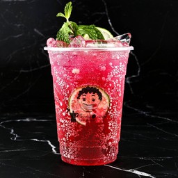 เเดงมะนาวโซดาเย็น